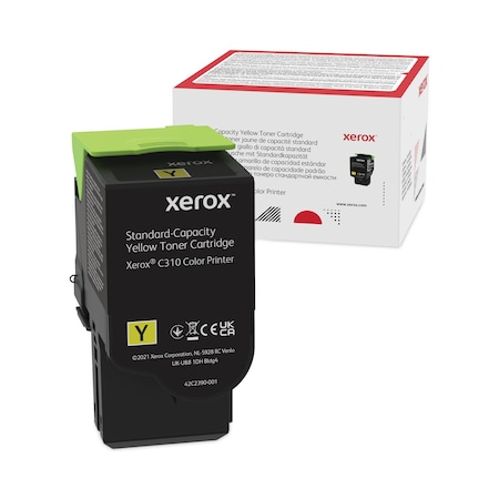 Xerox Toner, 2,000 Page-Yield, Yellow 006R04359